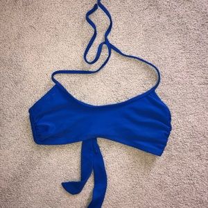 Royal blue swim top!
